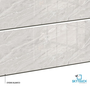 Meilleur prix, dalles de carrelage en porcelaine blanche 600x1200 mm, bord rectifié durable, carrelage de sol intérieur antidérapant pour projet de salon - Product Image 2