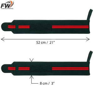 Sangles de poignet de musculation personnalisées avec logo, en néoprène, ajustables et respirantes, pour la gym, le fitness et l'entraînement à domicile, avec logo OEM. - Product Image 5