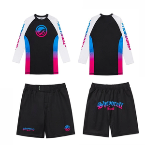 Camiseta de Compresión para Hombre, para BJJ, Jiu Jitsu Brasileño, Grappling, MMA, Boxeo, UPF50 - Product Image 1