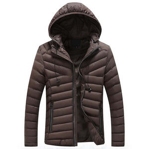Premium Quality Solid Custom Winter Warm <b>Puffer</b> <b>Jacket</b> Men With Detachable Sleeves Zipper Unisex Down Coats <b>Puffer</b> <b>Jackets</b> - Product Image 5