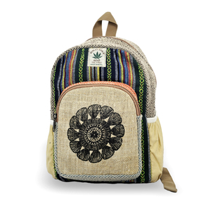 Sac à dos en coton et chanvre, alternative écologique et élégante - Product Image 1