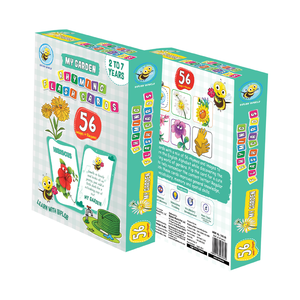 Tarjetas Educativas de Doble Cara MY GARDEN 28 de Biplob, Tarjetas de Aprendizaje Cognitivo y de Rimas con Imágenes - Product Image 6