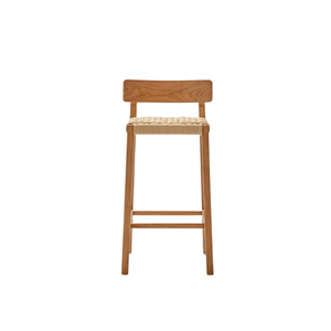 Bar <b>Stools</b> Solid Teak Wood for Kitchen Custom Wholesale - Product Image 1