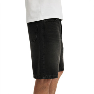 Shorts Bermuda en Denim Coton Personnalisables pour Hommes, Taille Mi-Haute, avec Poches et Braguette Boutonnée, Style Décontracté - Product Image 4
