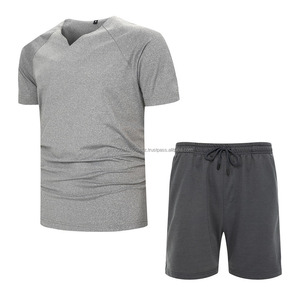 Ensemble d'été pour hommes Short de survêtement Survêtement 100% coton T-shirt avec short Twin Sets Top Quality - Product Image 1