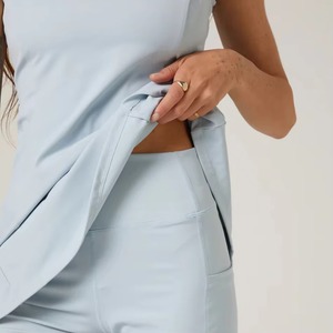 Meilleures ventes : Robe de tennis sans manches pour femme avec short intégré, respirante et personnalisable, style débardeur, avec jupe de tennis courte - Product Image 6
