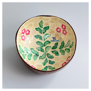 ผู้จัดจำหน่ายที่เชื่อถือได้ ชามมะพร้าว ยี่ห้อ COCONUT BOWL พร้อมดีไซน์สำเร็จรูป ชามเปลือกมะพร้าวพร้อมโลโก้ - Product Image 1