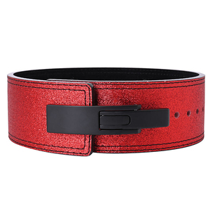 Fitness Body Building Waist Support Weightlifting Leather <b>Powerlifting</b> Squat Deadlift Weight Lifting <b>Belt</b> - Product Image 4