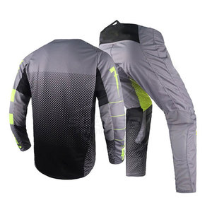 Traje de Motociclismo de Dos Piezas Personalizado al por Mayor OEM, Conjunto de Equipamiento Transpirable para Motocross y Todoterreno, Listo para Pedidos al por Mayor - Product Image 2