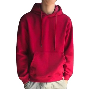 Sweat-shirts à logo personnalisé, haute qualité, 80% coton, 20% polyester, molleton surdimensionné, broderie, blanc, pour hommes, saison hivernale - Product Image 1
