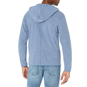 เสื้อฮู้ดผู้ชายสไตล์ลำลองทรงหลวม ผ้าฝ้ายฟลีซ 100% ลายปักพร้อมซิป เหมาะสำหรับฤดูใบไม้ผลิ ฤดูใบไม้ร่วง และฤดูหนาว - Product Image 5