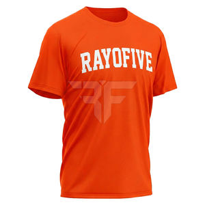 Nueva Camiseta de Corte Regular y Largo, con Dobladillo Curvo, Estilo Deportivo, 100% Algodón, para Hombre, de Secado Rápido - Product Image 1