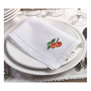 Serviettes en coton brodées sur mesure, linge de table élégant pour mariage, dîner, restaurant et décoration d'hôtel - Product Image 6