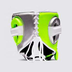 Professional Boxing <b>Training</b> Protection <b>Head</b> Guard Multi Color Open Face Fly Boxing <b>Head</b> Guard MMA <b>Training</b> Boxing Headgear - Product Image 2
