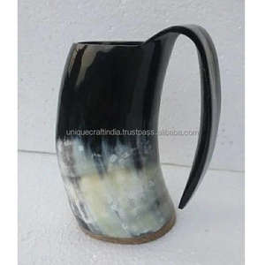 Tasse à corne viking personnalisée Chope style animal gravée à la main d'Inde au meilleur prix - Product Image 5