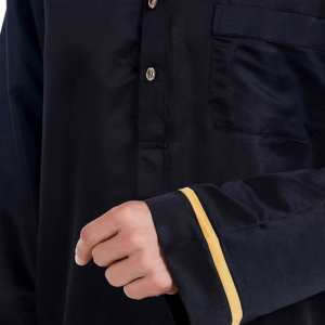 Ropa islámica tradicional de seda y poliéster de alta calidad y gran venta, para oraciones, túnicas largas hasta el suelo, transpirables. - Product Image 3