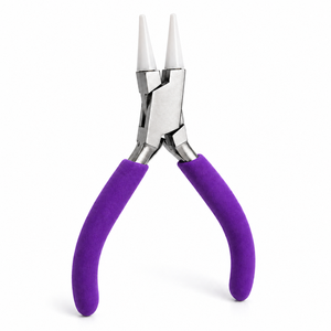Nylon Jaw Jewelry Pliers Flat Nose Non Marring Soft Tip Tool <b>Wire</b> Forming <b>Craft</b> Beading Repair Durable Hand Tool - Product Image 1