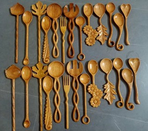 Natural Wood <b>Spoon</b> Handmade Smooth Finish OEM Bulk Order Custom Branding - Product Image 3