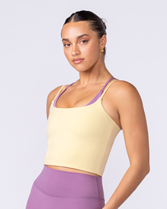 Top Corto de Diseño Moderno para Mujer, Top Holgado para Yoga, Chaleco Deportivo Transpirable para Mujer - Product Image 6