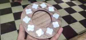 Bandeja de Servir Personalizada de Alta Calidad Hecha a Mano con Incrustaciones de Hueso Natural, Ecológica para Hogares, Restaurantes y Hoteles - Product Image 3