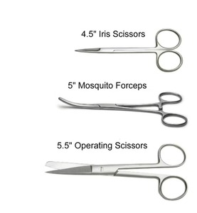 Juego de Herramientas Manuales de Acero Inoxidable para Autopsias y Exámenes Post-mortales para Uso Profesional en Exámenes Quirúrgicos Forenses - Product Image 6