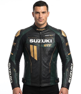 เสื้อแจ็คเก็ตมอเตอร์ไซค์ Zuzuzki Pro สำหรับผู้ชาย/เสื้อแจ็คเก็ต CE ป้องกันการกระแทกสำหรับการแข่งขัน ชุดนักขี่มอเตอร์ไซค์ประสิทธิภาพสูง - Product Image 1