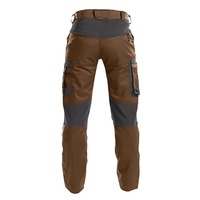 Celana Kerja Kargo Pria Ukuran Besar Bersertifikasi EN/CE, Tahan Api, 100% Katun, 6 Kantong, Lapisan Ganda di Lutut, untuk Pengelasan