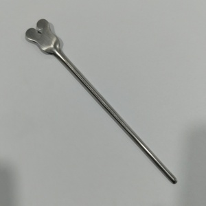 Sonde papillon rainurée en acier inoxydable de haute qualité pour l'exploration des plaies et la guidée de tissus en chirurgie - Product Image 6