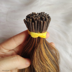 Meilleur prix Kératine U Tip Human Remy Hair Extensions No Tangle No Screding Natural Wave and Loose Deep Wave Styles Low quantité minimale de commande - Product Image 3