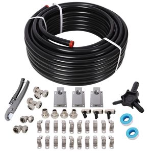 Tubo PEX AL PEX di Alta Qualità 3/4 Pollici x 100 Piedi, Sistema di Tubazioni per Aria Compressa, Blocchi di Uscita in Alluminio, Nuovi Componenti Pneumatici - Product Image 1