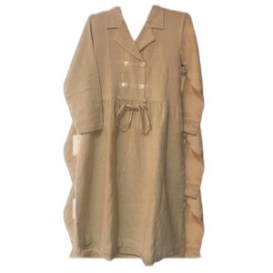 Vestidos Ecológicos Tejidos al Estilo Japonés para Mujer, con Tela de Sarga - Product Image 4