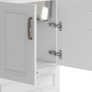 Mobile Lavanderia Bianco Cardinal da 28 Pollici con Rubinetto e Lavello in Acciaio Inox, Elettrodomestico Premium - Product Image 5