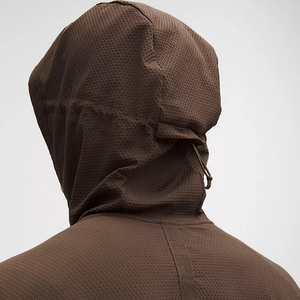 Chaqueta Cortavientos de Lona para Hombre, Personalizada, para Exteriores, con Exterior de Nailon Ligero, Relleno de Algodón y Poliéster, Cuello Mao y Logotipo Frontal - Product Image 5