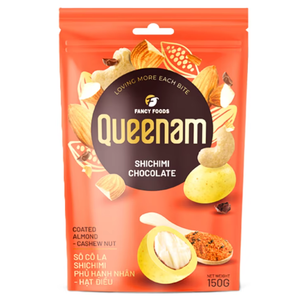 Chocolate Dragee HALAL 150G, Snacks de Nueces de Almendra y Anacardo Cubiertos con Chocolate Shichimi, Fabricación al por Mayor para Exportación, OEM/ODM, Producto Más Vendido - Product Image 1