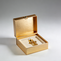 Boîte d'emballage rigide personnalisable en carton gris de luxe pour produits de soin de la peau, y compris pour flacons, ampoules et sérums, destinée à la beauté médicale.