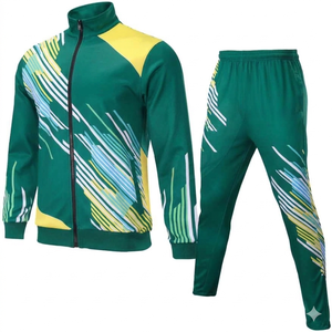2026 Latest High Quality Winter Solid Unisex Casual <b>Tracksuits</b> Polyester/Cotton 280g Fleece Regular Fit Full Length Breathable - Product Image 1