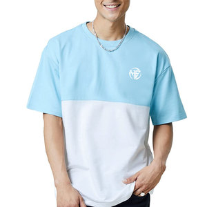 เสื้อยืดโอเวอร์ไซส์ผู้ชายใส่สบาย โครงสร้างน้ำหนักเบา ดีไซน์ลำลองทันสมัย เสื้อยืดโอเวอร์ไซส์ - Product Image 1