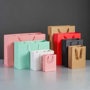 Bolsas de Papel Kraft Marrón de Diseño Clásico con Impresión Offset, 100% Recicladas, para Envasado de Alimentos, Pizza, Azúcar, Regalos y Promociones - Product Image 3