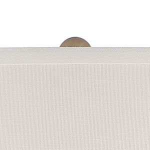 Coastal design hammered metal <b>Table</b> Lamp White Textured Base Modern <b>Bedside</b> Nightstand Light Fabric Shade Living Room Decor - Product Image 4