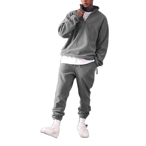 Ensemble de vêtements de sport deux pièces automne-hiver pour hommes pull à capuche sweat et survêtement imprimé pour entraînement décontracté 2025 - Product Image 4