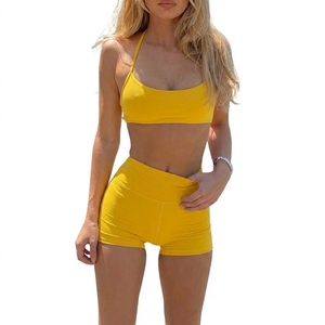Women Fitness Sports <b>Bra</b> High Stretch Padded <b>Racerback</b> Gym Training Workout Custom Logo Activewear Wholesale - Product Image 1