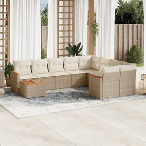 Conjunto de Sofás de Jardín Color Beige - Product Image 1