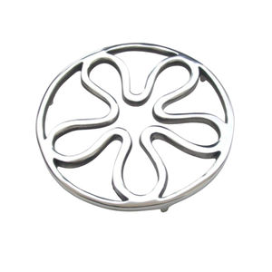 Trivet de Metal con Diseño Elegante para Ollas y Sartenes Calientes, Protector de Mesa de Cocina de Aluminio Resistente al Calor, Precio de Fábrica - Product Image 1