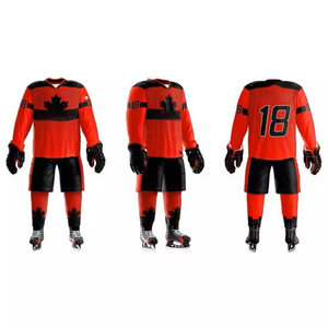 Camiseta de Hockey Sublimada Reversible de Poliéster de Alta Calidad, Camisetas Deportivas Personalizadas para Hombre, Servicio OEM para Uniformes de Hockey sobre Hielo - Product Image 5