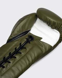 Guantes de Boxeo Super Lace de Cuero Original para Combate Profesional, Diseño Unisex Personalizable - Product Image 5