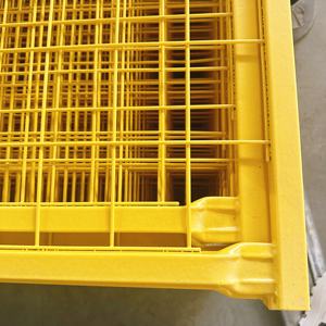 Clôture en treillis métallique soudé galvanisé enduit de poudre 6ftx10FT <span class=keywords><strong>Canada</strong></span> panneaux de clôture de construction temporaire - Product Image 3