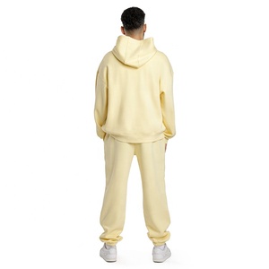 Survêtement de sport pour homme OEM, vêtements de sport en molleton brossé doux, tenue d'entraînement athlétique, tenue de gym pour homme - Product Image 2