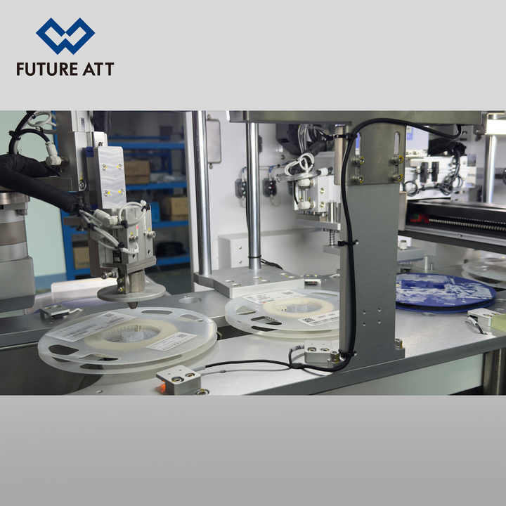 Smart Code-Reading and Labelling Machine for SMT Reels