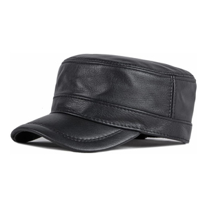 Nueva Gorra Deportiva Ligera de Cuero Vacuno Genuino, Transpirable e Impermeable, de 6 Paneles, Personalizable, Unisex, para Uso Diario - Product Image 1
