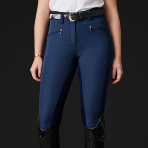 High Quality 4-way Stretch Horse Riding Breeches <b>Leggings</b> Tights <b>Equestrian</b> Wear Pants on Technical Fabric with Soft Feel - Product Image 3